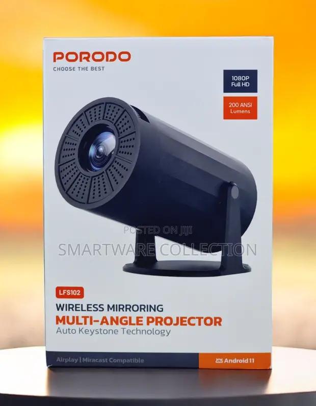 Projector With Android – Auto Keystone, Fhd 1080p Supported in Dar es Salaam, Tanzania