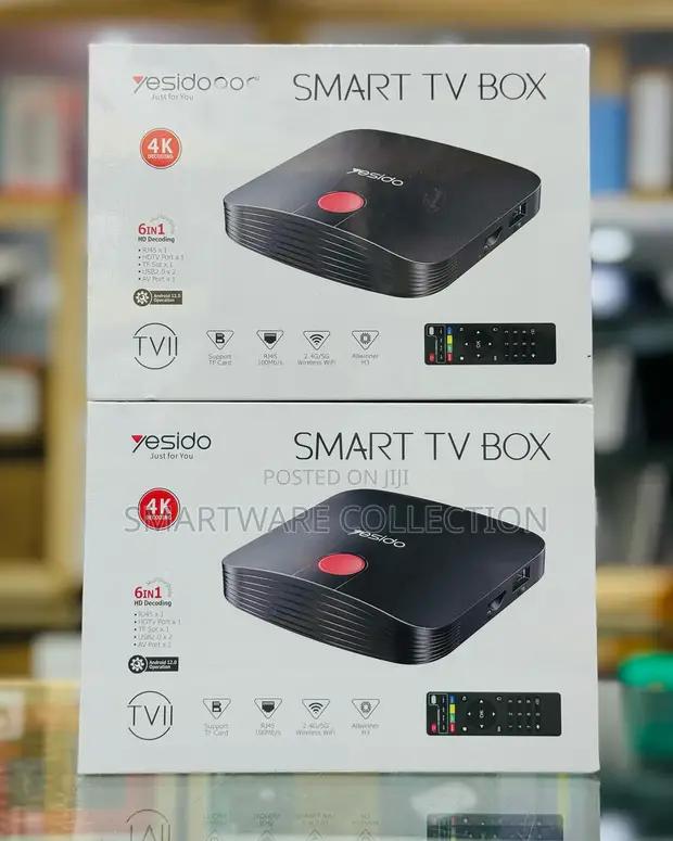 Yesido Smart Android Tv Box 2g Ram16g Storge  Decoding in Dar es Salaam, Tanzania