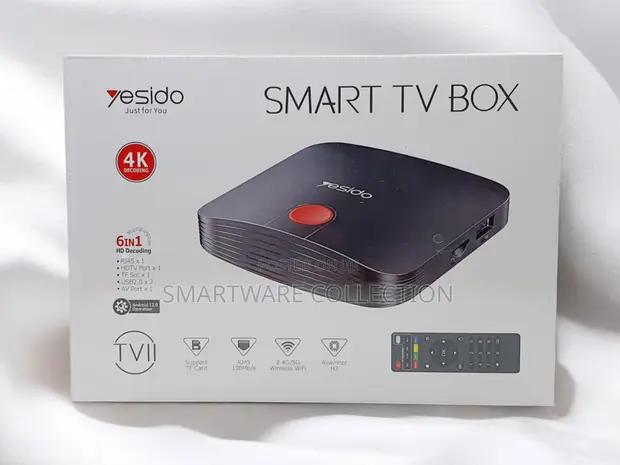 Yesido Tv11 Wifi Android Tv Box With Android 12.0 – Black in Dar es Salaam, Tanzania