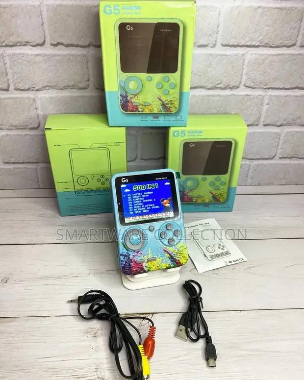 500 Retro Game Portable Game Consoles 1000mah Battery in Dar es Salaam, Tanzania