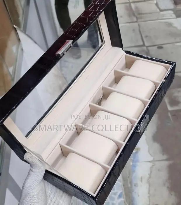 6 Slots Watch Case Box For Men Women  Watch Storage Box in Dar es Salaam, Tanzania