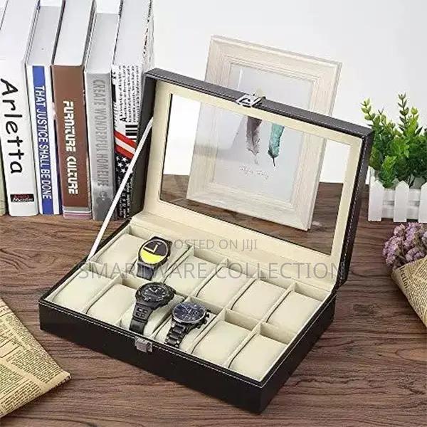 PU Leather Wrist Watch Display Box Storage Holder Organizer in Dar es Salaam, Tanzania