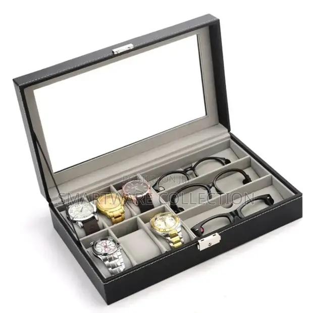 PU Storage Glasses Display Box Sunglasses Case Watch Box in Dar es Salaam, Tanzania