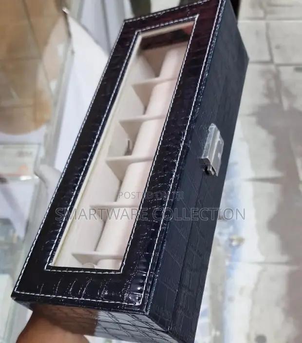 Watch Display Box With Removable Watch Pillows With 6 Slots in Dar es Salaam, Tanzania