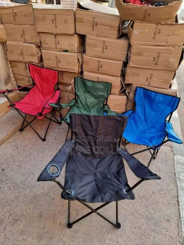 Foldable Camping Chair With Headrest, Cup Holder, Armrest in Dar es Salaam, Tanzania