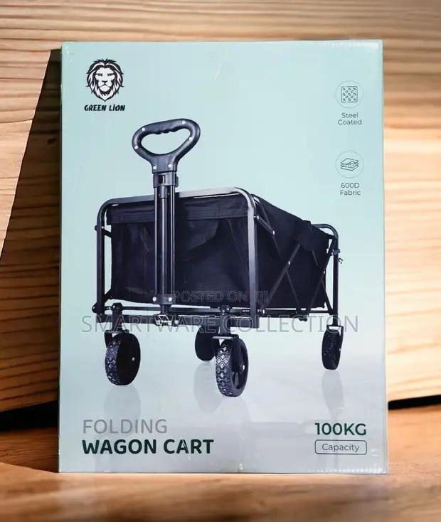 Handle Folding Trolley Outdoor Camping With Storage Basket in Dar es Salaam, Tanzania