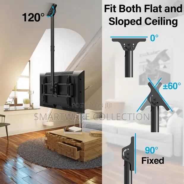 Ceiling TV Mount, 42-70 Inch TV Hanging Full Motion TV Mount in Dar es Salaam, Tanzania