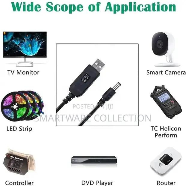 DC 5V To DC 12V 9V USB Voltage Step Up Converter Cable Power in Dar es Salaam, Tanzania