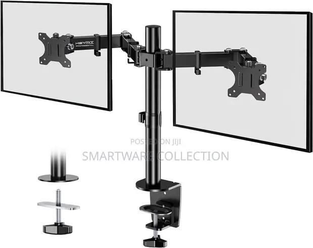 Dual Monitor Arm Adjustable Dual Monitor Arm 13-27 Screens in Dar es Salaam, Tanzania