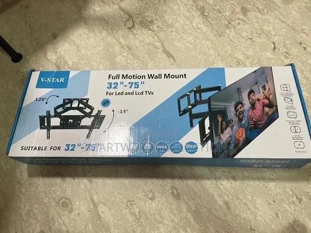 Full Motion TV Wall Mount For Most 32-75 Inch TV Up To 132lb in Dar es Salaam, Tanzania