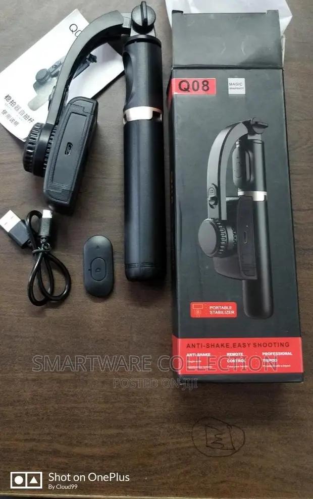 Gimbal Stabilizer With Extendable Bluetooth Selfie Stick in Dar es Salaam, Tanzania