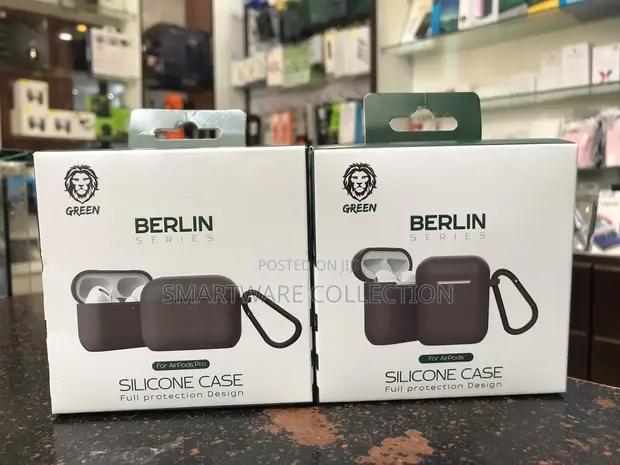 Green Berlin Series Silicone Case For Airpods Pro – Blue in Dar es Salaam, Tanzania