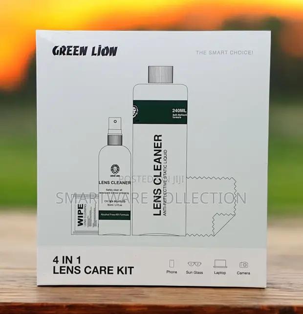 Green Lion 4 In 1 Lens Care Kit, Micro-fiber Cloths, 60ml in Dar es Salaam, Tanzania