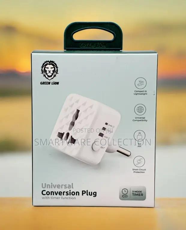 Green Lion Universal Conversion Plug, Compact Lightweight in Dar es Salaam, Tanzania