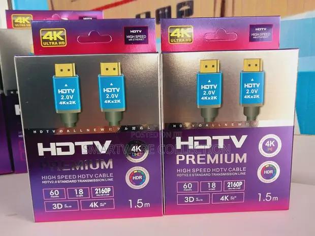 HDMI 2.0 Cable HDMI Cable Up To At 60hz (1.5 M) in Dar es Salaam, Tanzania