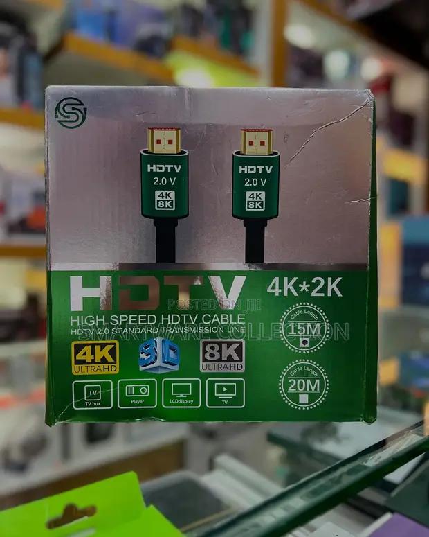 Hdmi 2.0 Hdmi Cable  15 Meter 19+1 Ccs Support 3d  in Dar es Salaam, Tanzania