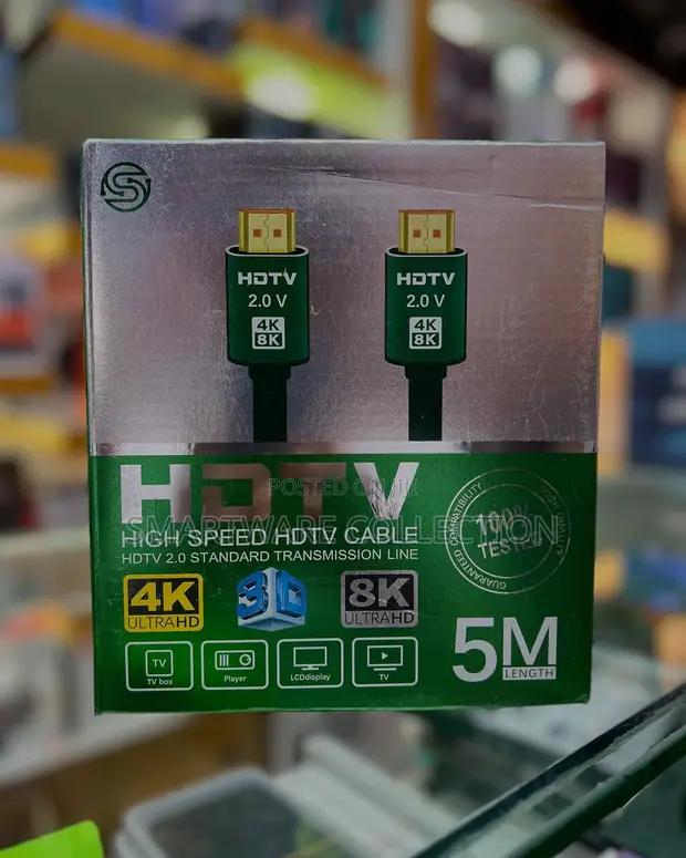 Hdmi Cable 48gbps Ultra High Speed Hdmi Cord, Dynamic Hdr in Dar es Salaam, Tanzania