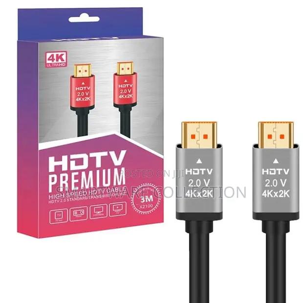 HDMI Cable, High Speed, Supports 3D, At 60hz, (3 Metres) in Dar es Salaam, Tanzania