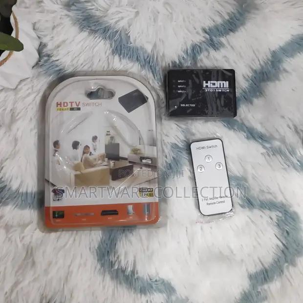 HDMI Switch 3 Port Full HD 1080P With Remote  HDMI Switcher in Dar es Salaam, Tanzania