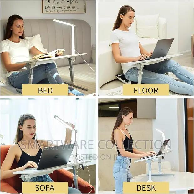 Computer Table Tanzania Laptop Desk Rotating Table Top Laptop Bed Table For Reading in Dar es ...