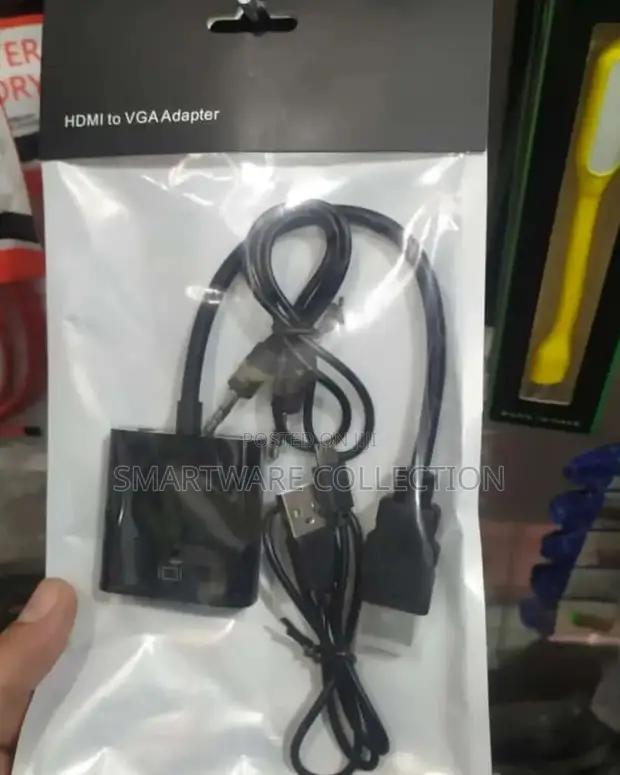 HDMI To VGA Female (15-pin) Video Converter Adapter 1080p in Dar es Salaam, Tanzania