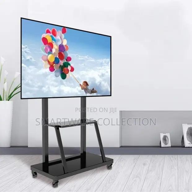 Metal Mobile TV Stand Portable TV Stand Floor Trolley Stand in Dar es Salaam, Tanzania