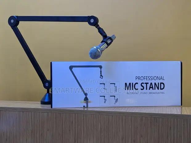 Mic Arm, 360° Rotatable Microphone Boom Arm Mic Stand in Dar es Salaam, Tanzania