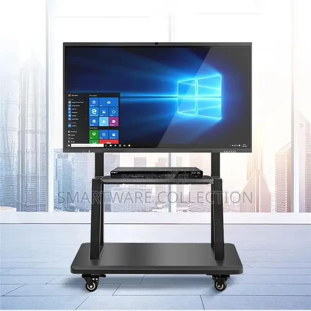 Mobile TV Stand Mount Universal Flat Screen Rolling TV Cart in Dar es Salaam, Tanzania