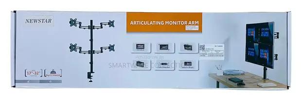 Monitor Mount Stand, 4 Monitor Arm Desk Mount For 17-32 in Dar es Salaam, Tanzania