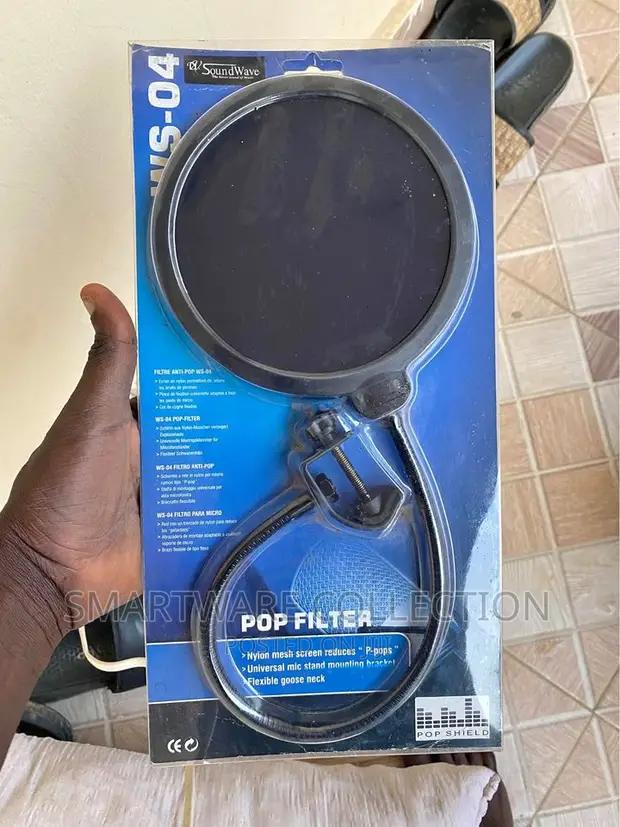 Professional Microphone Pop Filter Mask Dual Layered Wind in Dar es Salaam, Tanzania