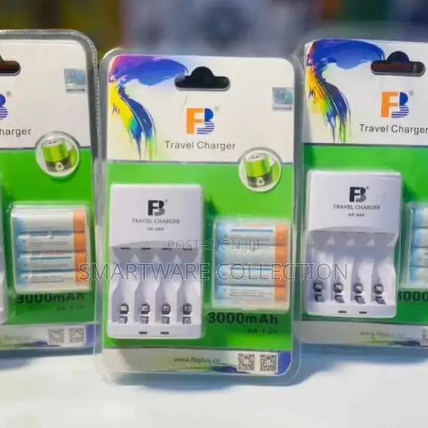 Rechargeable Batteries Charger 3000mah Aa X 4 Quick Charge in Dar es Salaam, Tanzania