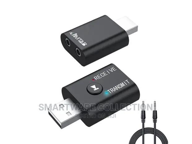 2 In 1 USB Bluetooth Adapter, BT 5.0 Transmitter Receiver in Dar es Salaam, Tanzania