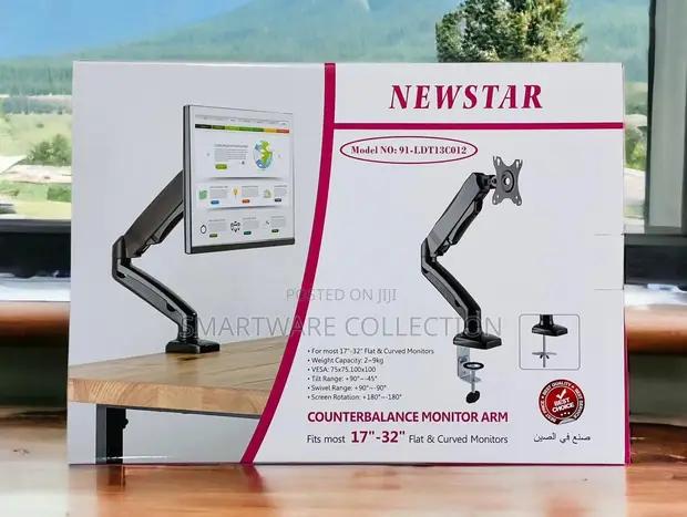 Single Monitor Arm Desk Mount, Holds Screens Up To 32 Inches in Dar es Salaam, Tanzania