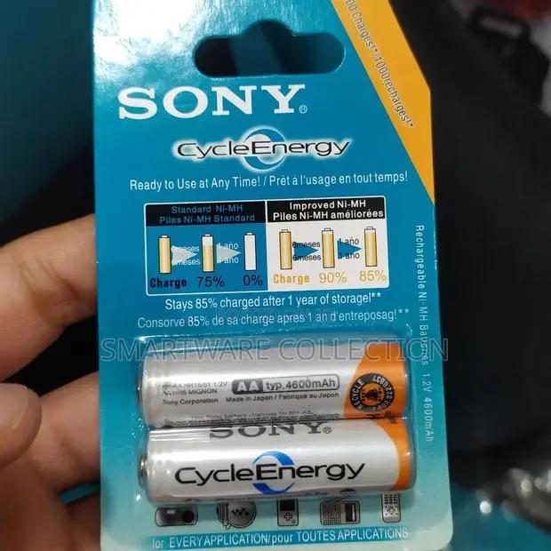 Sony AA Cycleenergy Rechargeable 2000mah Ni-mh Battery Japan in Dar es Salaam, Tanzania
