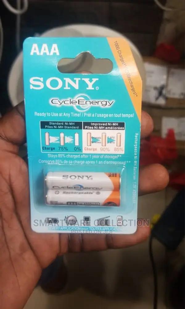 Sony AA Cycleenergy Rechargeable 2000mah Ni-mh Battery Japan in Dar es Salaam, Tanzania