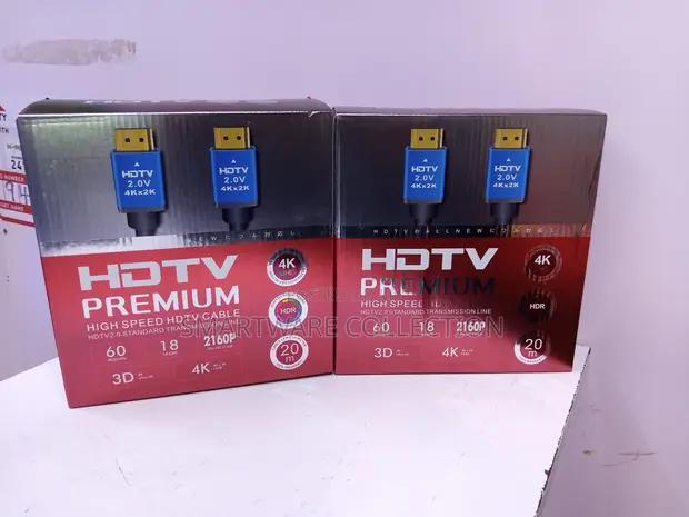 20 Meter HDMI Cable, 60HZ, 18gbps High Speed HDMI Cable in Dar es Salaam, Tanzania