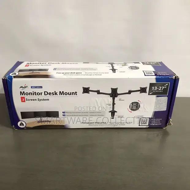 Triple Monitor Desk Mount, Multi Position For 13-27 Screens in Dar es Salaam, Tanzania