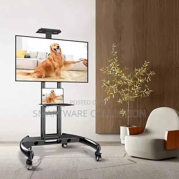 TV Stand Up To 75 Cart With Laptop Shelf And Locking Wheels in Dar es Salaam, Tanzania