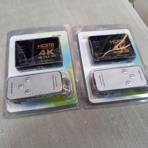 3-port HDMI Splitter Switch Cable 3 In 1 Out High Speed in Dar es Salaam, Tanzania