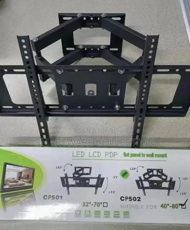 TV Wall Mount Full Motion Bracket For 37-75 Inch Dual Arms in Dar es Salaam, Tanzania