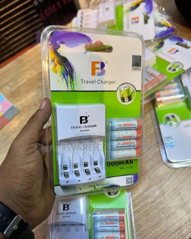 3000mah (4 Pack) And Aa Rechargeable Batteries 1.2v Ni-mh in Dar es Salaam, Tanzania