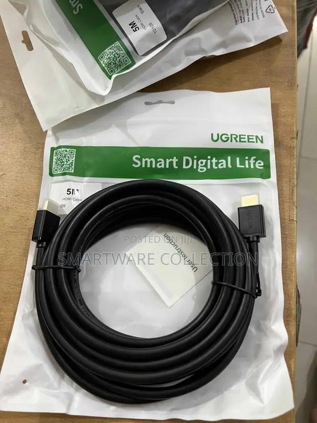 Ugreen 5m Hdmi Cable Braided High Speed Hdmi Cord 18gbps in Dar es Salaam, Tanzania