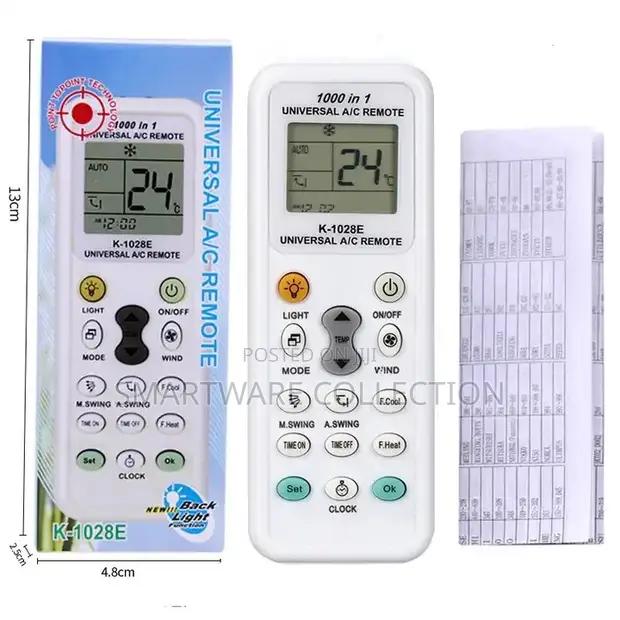 Universal 1000 In 1 Wireless Air Conditioner Remote For AC in Dar es Salaam, Tanzania