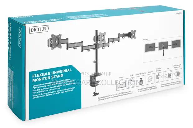 Universal Triple Monitor Stand With Clamp Mount in Dar es Salaam, Tanzania