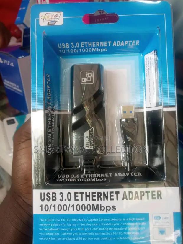 Usb 3.0Usb 3.0 To Gigabit Ethernet Rj45 Lan Adapter Network in Dar es Salaam, Tanzania