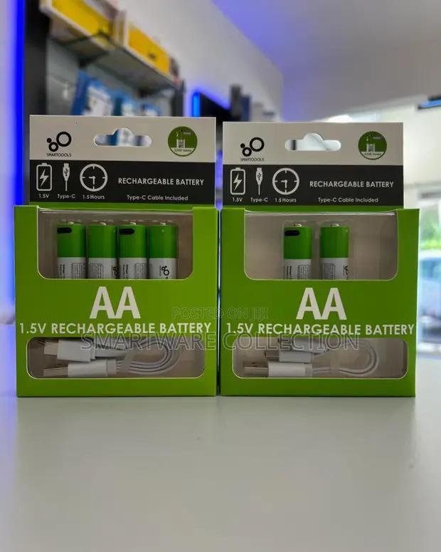 Usb Rechargeable Aaa Battery With Usb Type C Charging Cable in Dar es Salaam, Tanzania