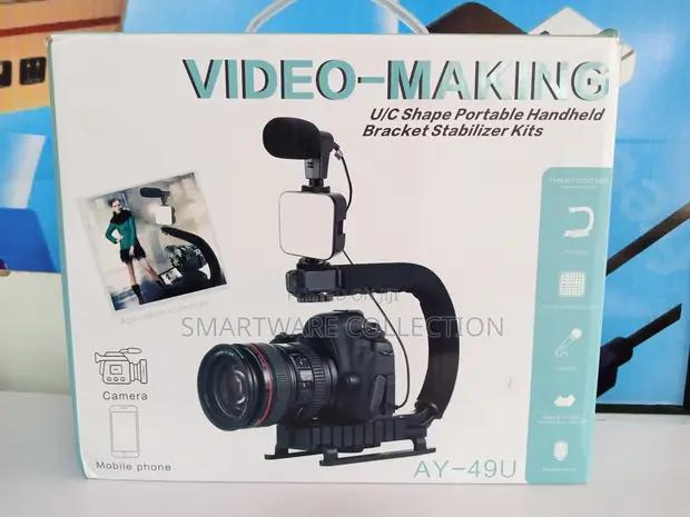 Vlogging KitVideo Maker Kit +Mic+Tripod+Holder Light in Dar es Salaam, Tanzania