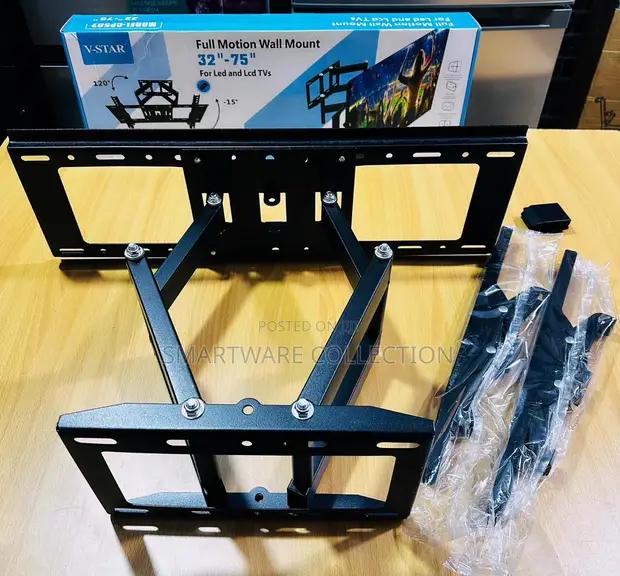 32-75 Strong Arm Full Motiontv Wall Mount Bracket Load 50kg in Dar es Salaam, Tanzania