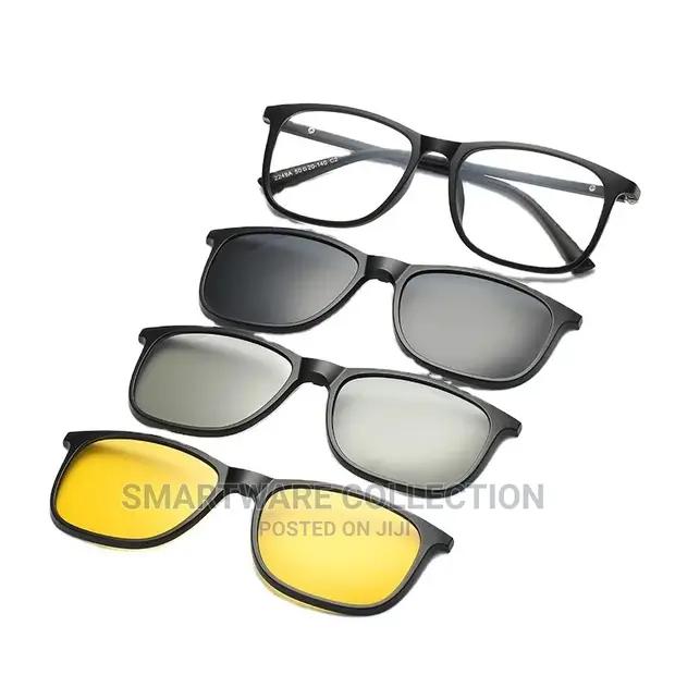 Clip on Adaptive Sunglasses Plastic Frame for Night Driving in Dar es Salaam, Tanzania