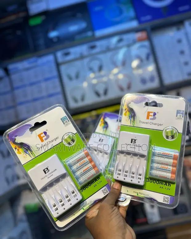 4 Pack Rechargeable Aa Batteries With 3000mah High Capacity in Dar es Salaam, Tanzania